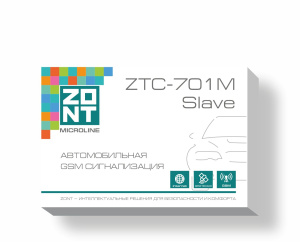 Автомобильная GSM-сигнализация ZTC-701M Slave