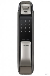 Электронный Bluetooth замок Samsung SHP-DP728 AK/EN ДВУХРИГЕЛЬНАЯ ВРЕЗНАЯ ЧАСТЬ БИОМЕТРИЧЕСКИЙ!
